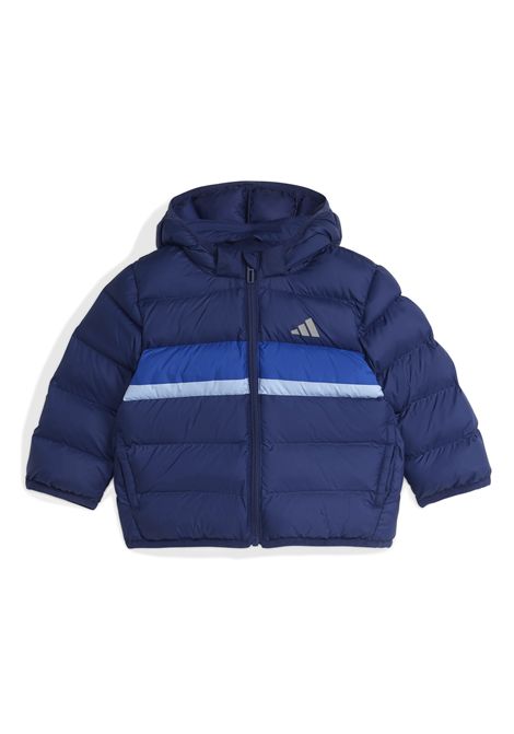 Adidas LK SD Synthetic Hooded Jacket Blue Infant ADIDAS CORE | Jackets | JL7392-